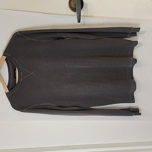 Treasure & Bond Men's Grey Thermal Long Sleeve size‎ M